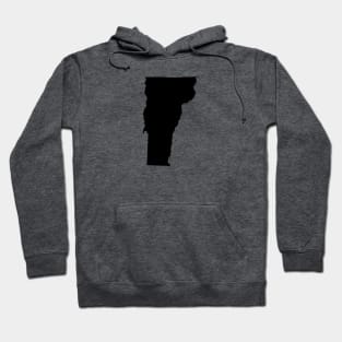 Black Vermont Hoodie